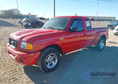 2004 Ford Ranger Edge/Tremor/Xlt z USA, uszkodzony, nr VIN 1FTYR44U24PA70898